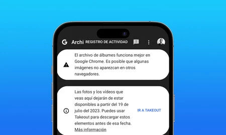Google no se anda con miramientos y cierra el 'Archivo de álbumes': tienes un mes para copiarlo todo en tu iPhone o perderlo